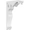 Ekena Millwork Heath Architectural Grade PVC Corbel, 1 7/8"W X 5 1/2"D X 9"H CORP01X05X09HE - alternate 1